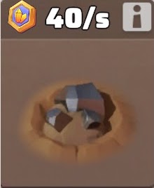 隕鉄の破片を採集