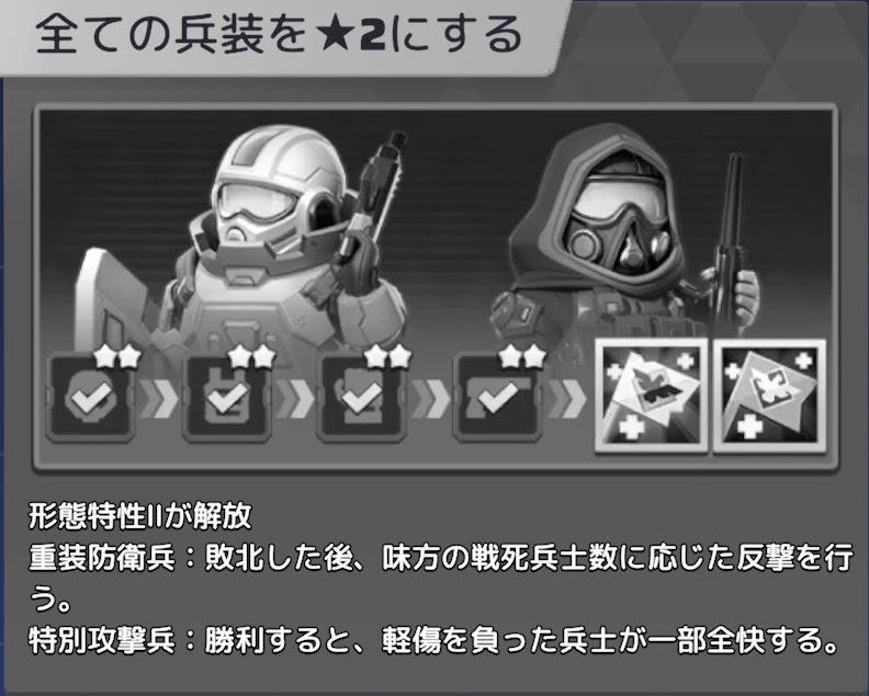 レベル11兵士★2