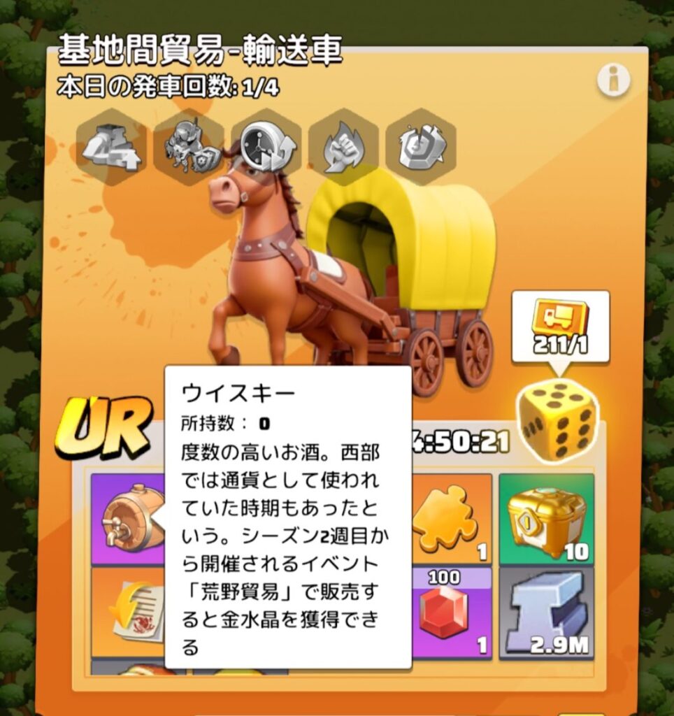 基地間貿易 ウイスキー