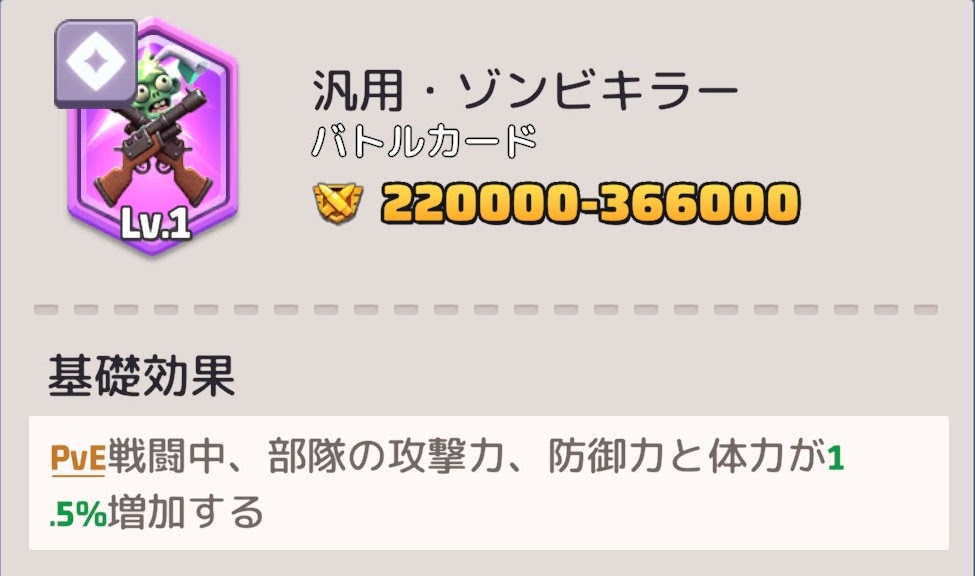 汎用・ゾンビキラー